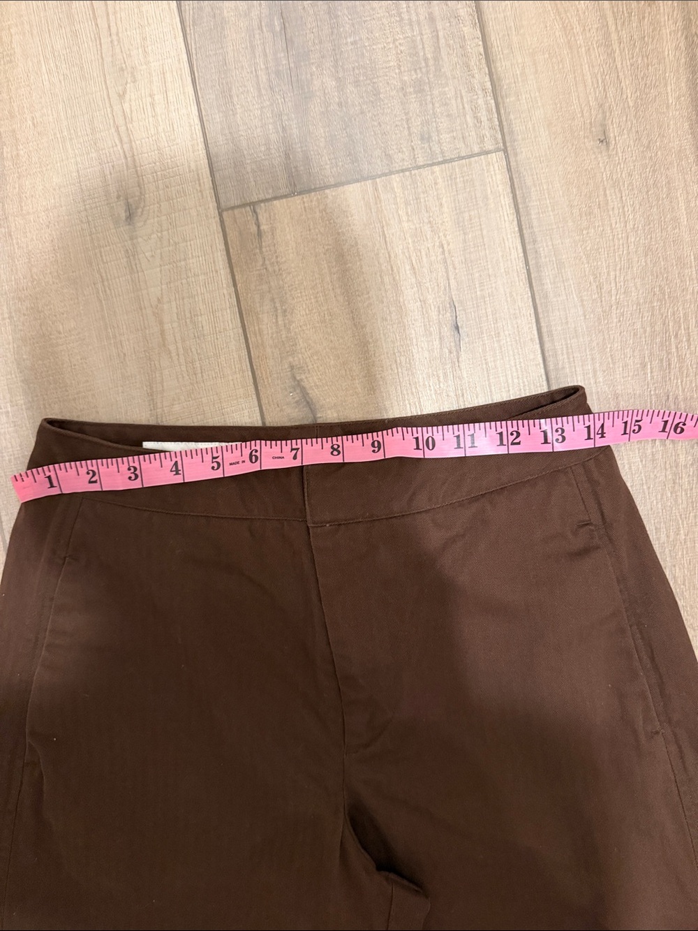 Zara Women's Brown Chino Pants - Picture 4 of 5